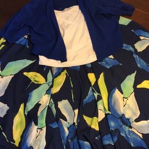 Flowy skirt with matching top